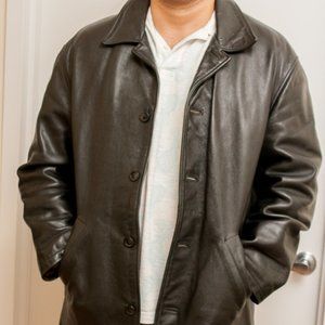 Training Day Style Men's leather jacket